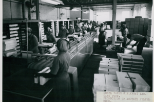 Bunzl Paper S.A. (Pty) Ltd. Cape Town. Production of Acetate Rods.